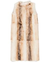 Yves Salomon - Neutrals Jackets - Lyst
