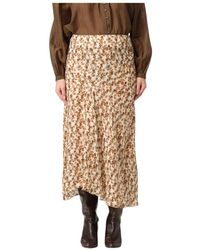 Isabel Marant - Rock Mit Blumenmuster - Lyst