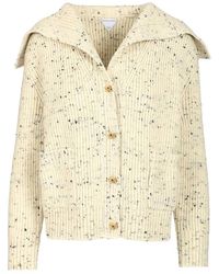 Bottega Veneta - Wool English Rib Cardigan - Lyst
