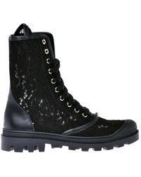 baldinini combat boots