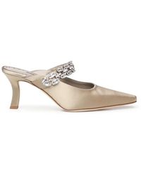 Manolo Blahnik - Heeled Mules - Lyst