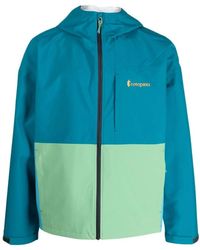 COTOPAXI - Colour-Block Zip-Up Hooded Jacket - Lyst
