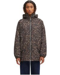 Fiorucci - Nylon Banimalier Print Zip Up - Lyst