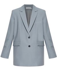 IRO - Jassen ,Blauw ,Wol Alapi Blazer - Lyst