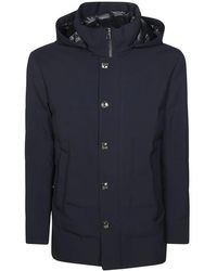 Montecore - Jassen ,Blauw ,Polyester Piumino Imbottito Ny - Lyst