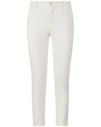 Liu Jo - Pantalones chinos blancos con bolsillos - Lyst