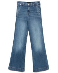 7 For All Mankind - Straight Jeans - Lyst