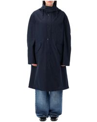 A.P.C. - Jassen ,Blauw ,Stijlvolle Antonin Parka Voor Mannen - Lyst