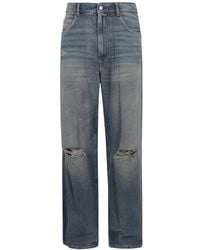 MM6 by Maison Martin Margiela - Straight Jeans - Lyst