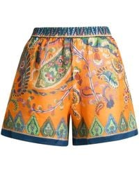 Etro - Casual Shorts - Lyst