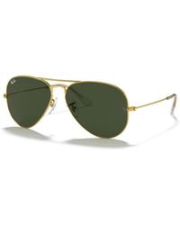 Ray-Ban - Aviator Zonnebril Klassieke Stijl High Flyers - Lyst