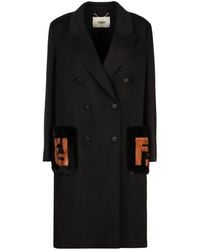 Fendi - Double-Breasted Coats - Lyst