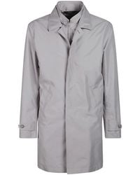 Fay - Single-Breasted Coats - Lyst