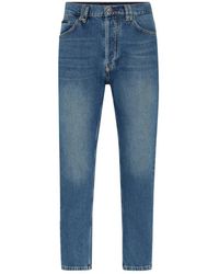 Philipp Plein - Jeans ,Blauw ,Denim Denim Broek Carrot Fit Iconic - Lyst