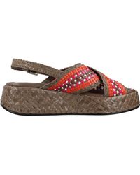 Pons Quintana - Stilvolle Flache Sandalen Für Frauen - Lyst