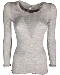 Lisanza - Round-Neck Knitwear - Lyst
