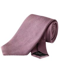 Zegna - Cravatte rosa in seta & papillon - Lyst