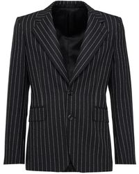 McQueen - Pinstripe Single-Breasted Jacket - Lyst