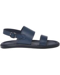 Baldinini - Leather Flat Sandal - Lyst
