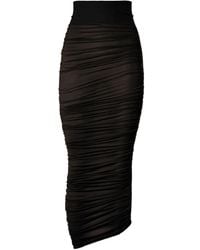 Wolford - Rokken ,Zwart ,Wol Midi Rok - Lyst
