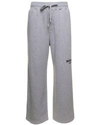 Dolce & Gabbana - Graue hose mit look 49 pantalone felpa - Lyst