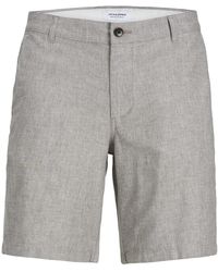 Jack & Jones - Slim fit chino shorts mit reißverschluss und knopf - Lyst