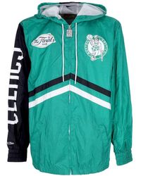 Mitchell & Ness - Boston Celtics Windbreaker Nba Full Zip - Lyst