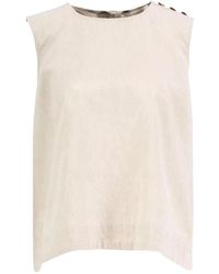 Barbour - Sleeveless Tops - Lyst