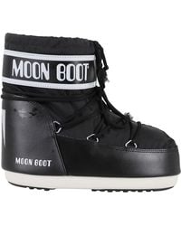 Moon Boot - Schoenen ,Zwart ,Nylon Icon Low Nylon Boots - Lyst