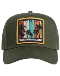 DSquared² - Baseball Gabardine Cap - Lyst