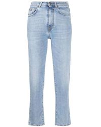 John Richmond - Jeans slim con estampado en la parte trasera - Lyst