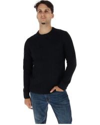 Superdry - Round-Neck Knitwear - Lyst