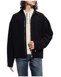 McQueen - High-Neck Zipped Jacket - Lyst