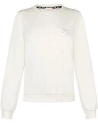 Liu Jo - Hoodies & Sweatvesten ,Wit ,Felpa - Lyst