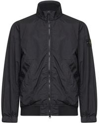 Stone Island - Jassen Zwart - Lyst