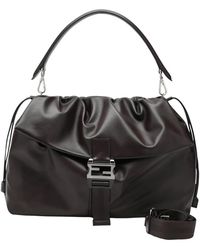 Fendi - Borsa A Spalla Media Mama Baguette - Lyst