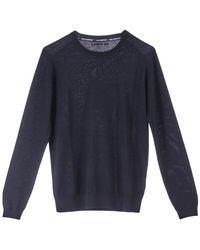 KARL LAGERFELD - Truien & Vesten ,Zwart ,Wol Maglia Basic - Lyst
