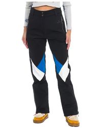 Vuarnet - Fitness ,Zwart ,Verstelbare Ski Broek Met Inner Gaiter - Lyst
