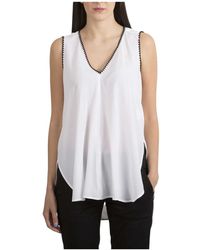 Dondup - Sleeveless Tops - Lyst