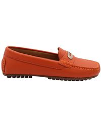 Scapa - Klassische Leder Mokassin Schuhe - Lyst