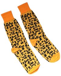 Dolce & Gabbana - Logo Print Mid-Calf Socks - Lyst