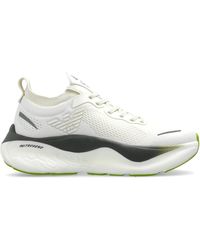 EA7 - Schoenen ,Wit ,Sportschoenen Met Logo - Lyst