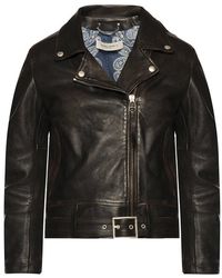 Golden Goose Deluxe Brand Biker Jacket - Zwart