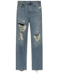 Balenciaga - Jeans mit distressed-effekt - Lyst