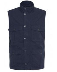Barbour - Polyester Parka Gilet Casual Corbridge - Lyst