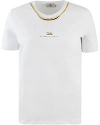 Elisabetta Franchi - T-Shirts - Lyst