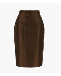 Max Mara - Rokken ,Bruin ,Leer Mstegoista - Lyst