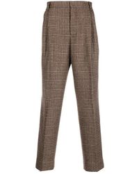 Dries Van Noten - Broeken ,Bruin ,Wol Chino's - Lyst