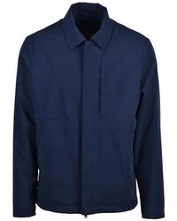 Paul & Shark - Jassen ,Blauw ,Nylon Nylon Typhon Jacket - Lyst