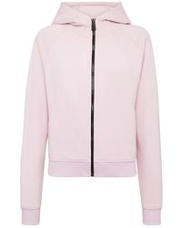 Philipp Plein - Fitness ,Roze ,Katoen Hoodie Sweatjacket Basic - Lyst